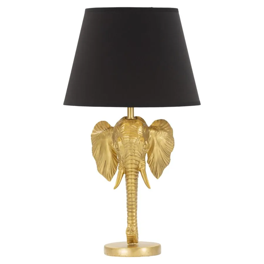 LAMPA STOŁOWA SŁOŃ 32X59 cm